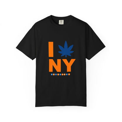 Black t-shirt with &