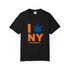 Black t-shirt with &