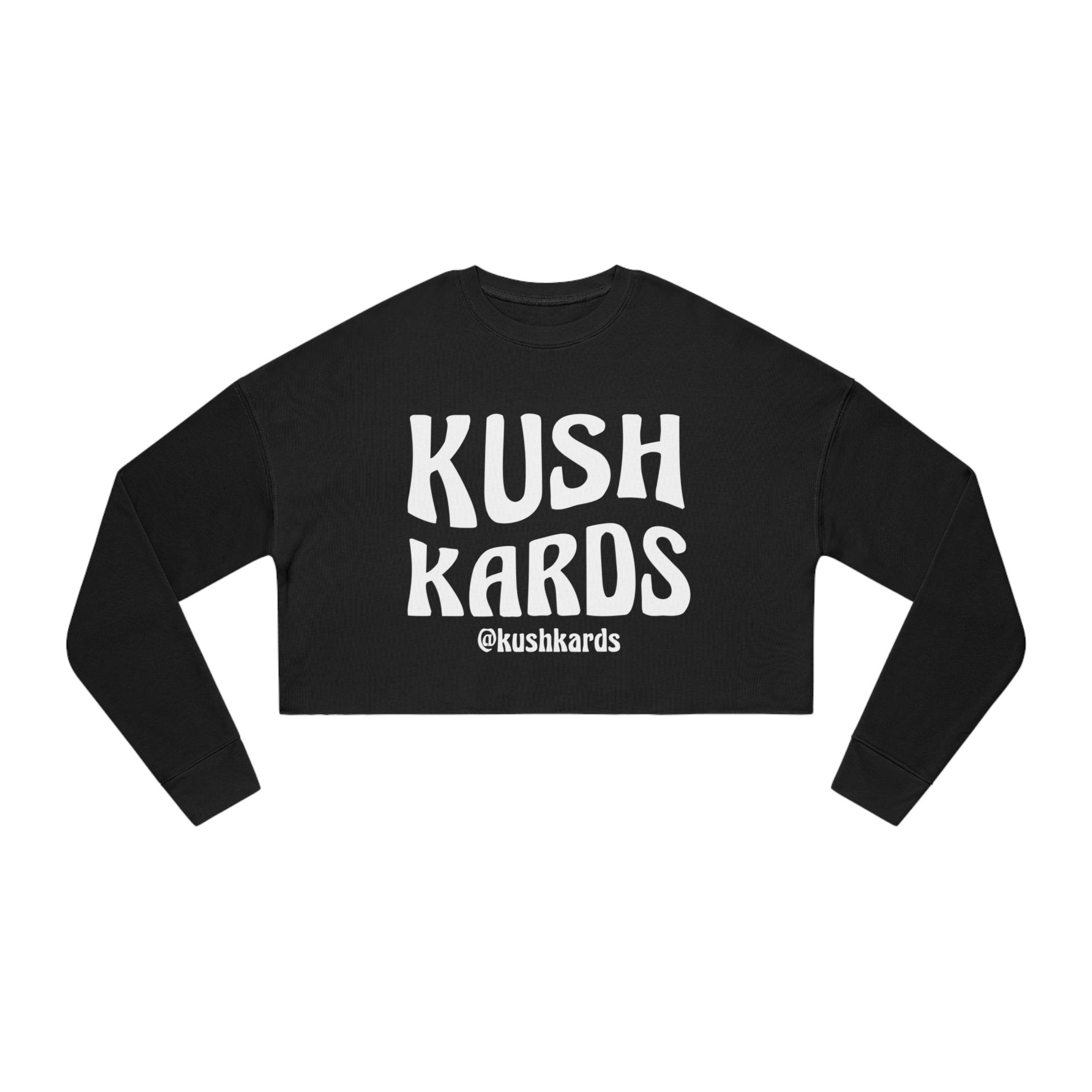 KushKards Swag Cropped Sweatshirt