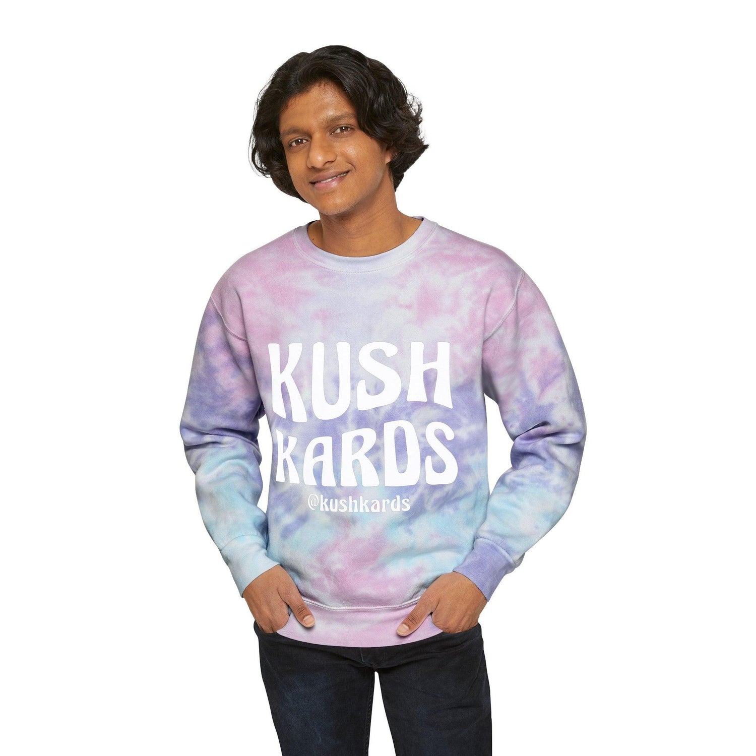 KushKards Unisex Tie-Dye Sweatshirt