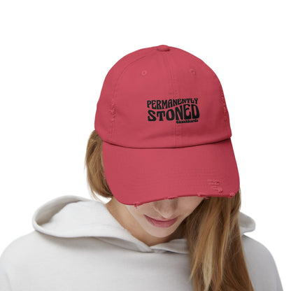 Permanently Stoned Distressed Dad Hat