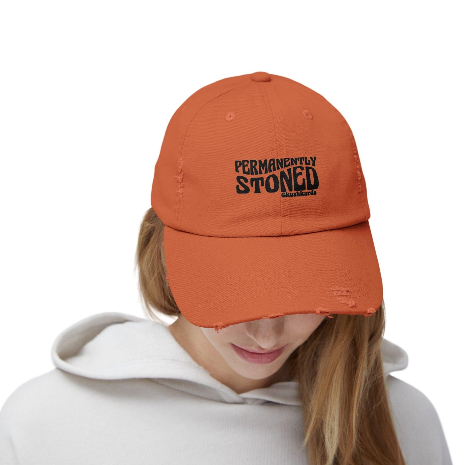 Permanently Stoned Distressed Dad Hat