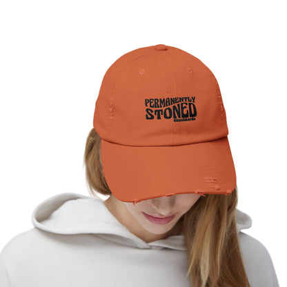 Permanently Stoned Distressed Dad Hat