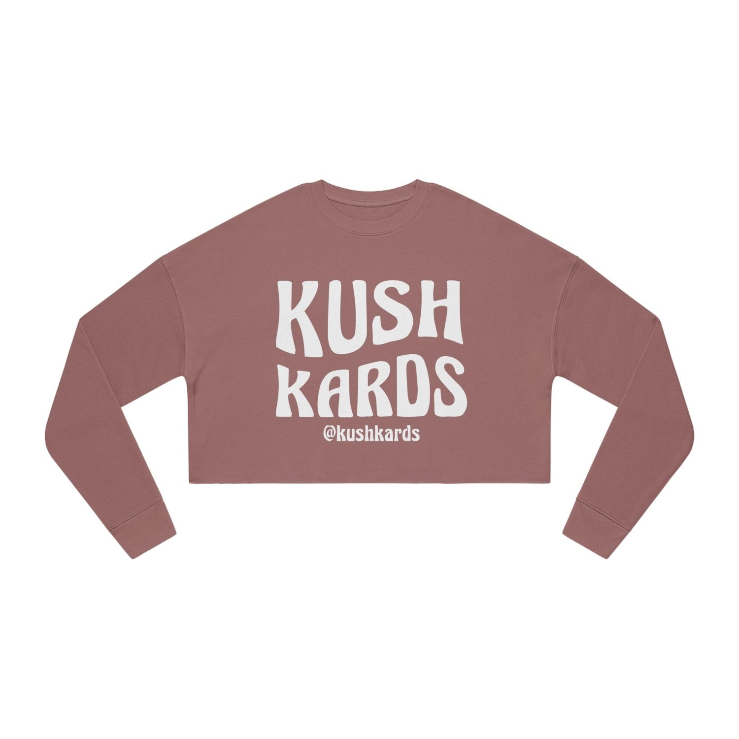 KushKards Swag Cropped Sweatshirt