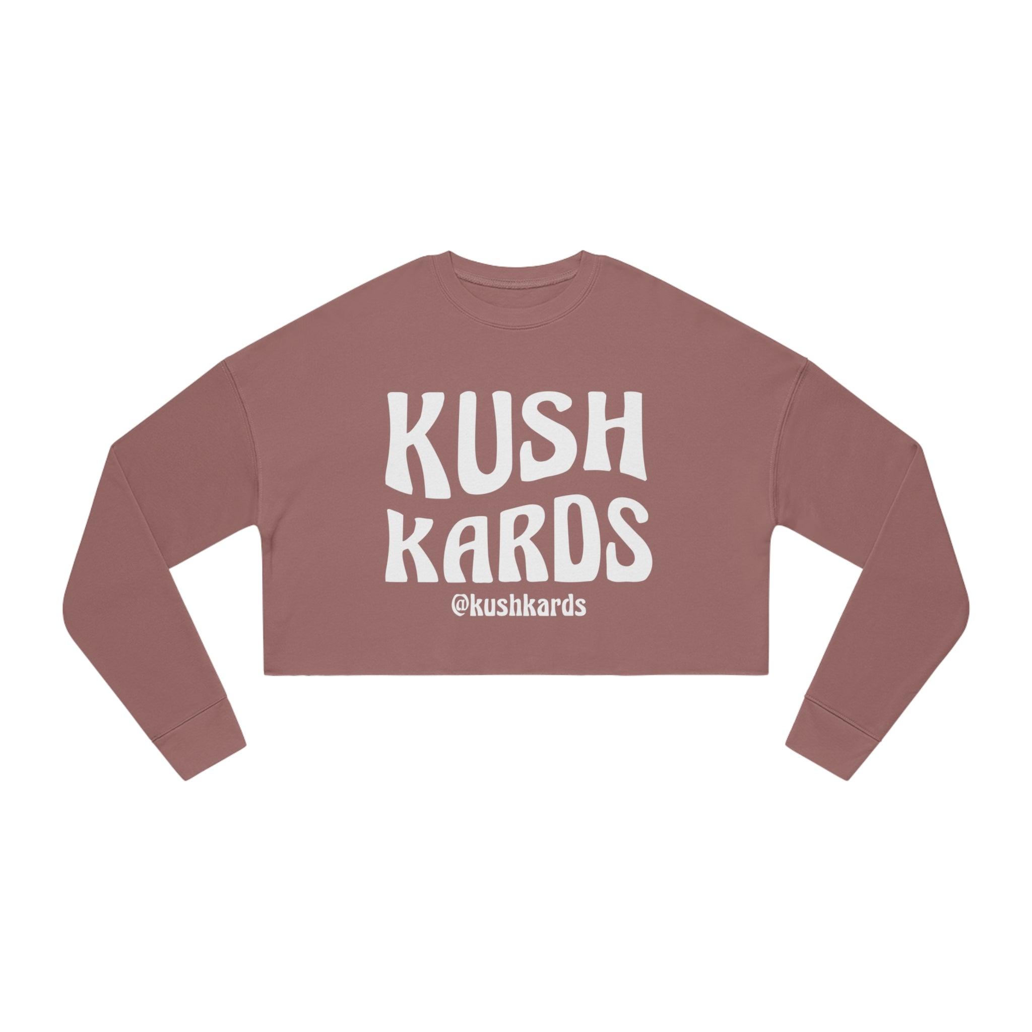 KushKards Swag Cropped Sweatshirt