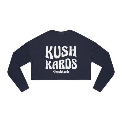 KushKards Swag Cropped Sweatshirt