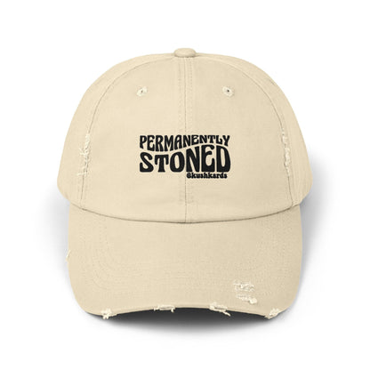 Permanently Stoned Distressed Dad Hat