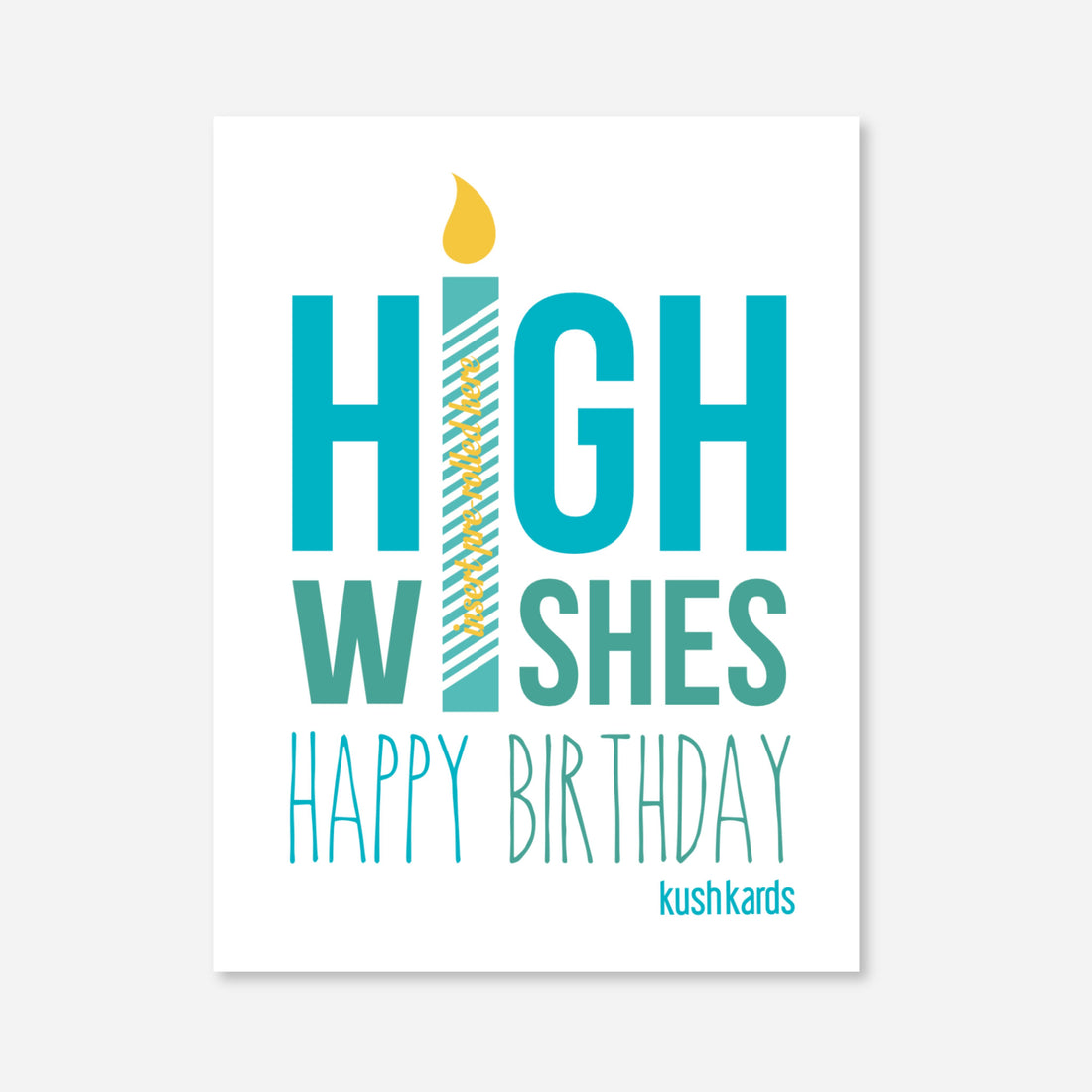 Greeting card with &
