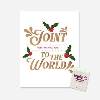 Joint to the World Holiday Card