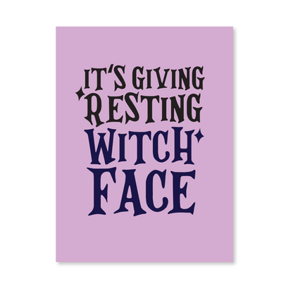 Naughty Halloween Greeting Card w/Matching Sticker (New 2024)