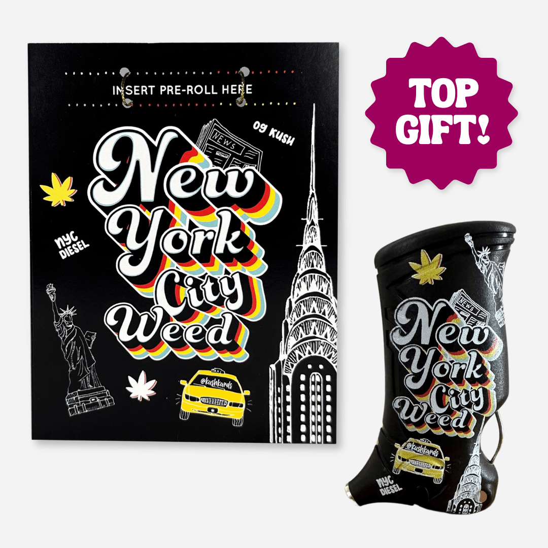 New York City Weed Toker Poker Lighter Case