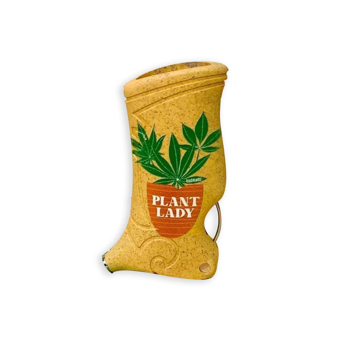 PLANT LADY PRINT ON HEMP TOKER POKER