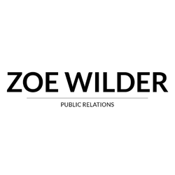Zoe Wilder Public Relations logo on a white background