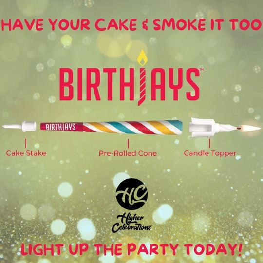 📀 For The Record Birthday Cannabis Greeting Card - KushKards