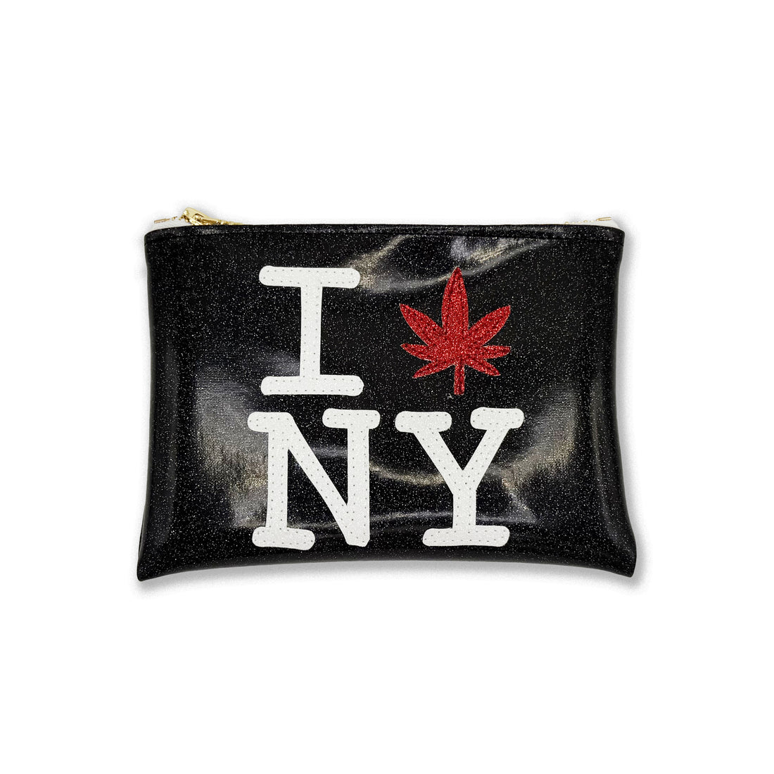 Black STASH BAG with &