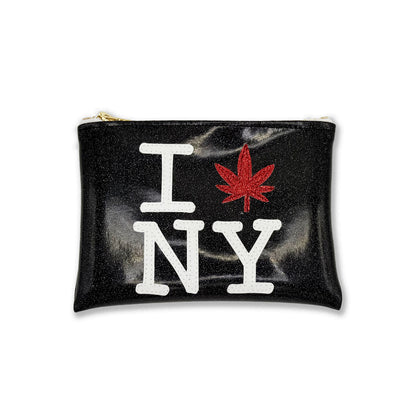 Black STASH BAG with &