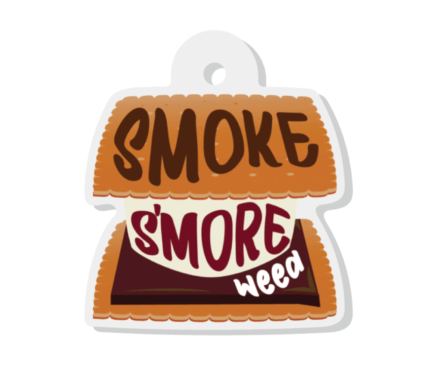 Smoke S'more Weed Kush Charm 🍫 - KushKards