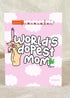 World Dopest Mom LilxBun KushKard V1 - KushKards