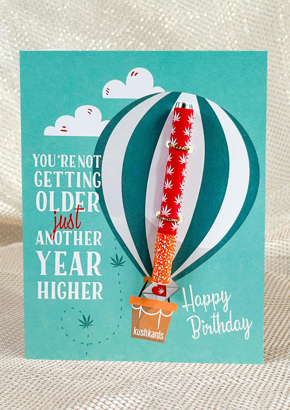 🎈Another Year Higher Birthday Cannabis Greeting Card - KushKards