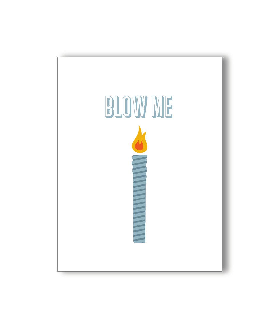 Blow Me Card - KushKards