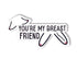 Breast Friend Naughty Friendship Sticker - KushKards
