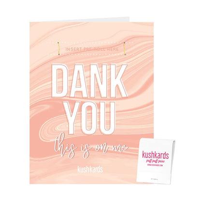 🙏 Dank You Cannabis Greeting Card - KushKards