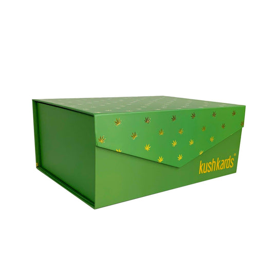 Green + Gold Gift Box - KushKards