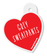 Grey Sweatpants Naughty Charm - KushKards