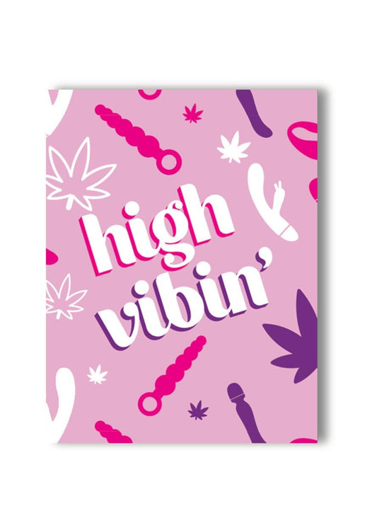 High Vibin' 420 Greeting Card - KushKards