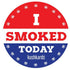 I Smoked Today Sticker - KushKards