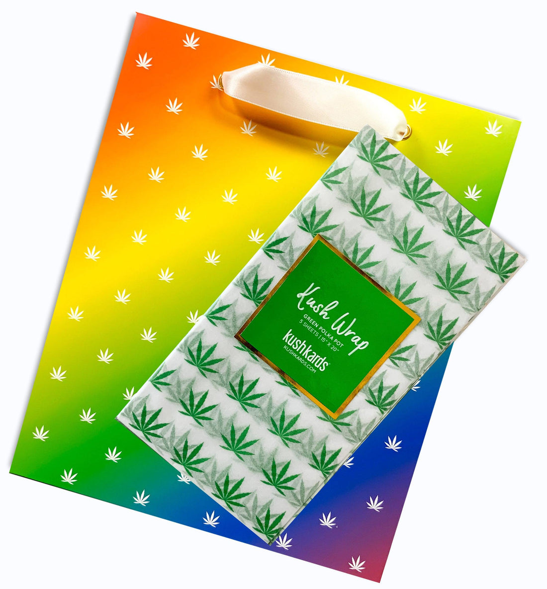 Rainbow Gift Wrap ! - KushKards