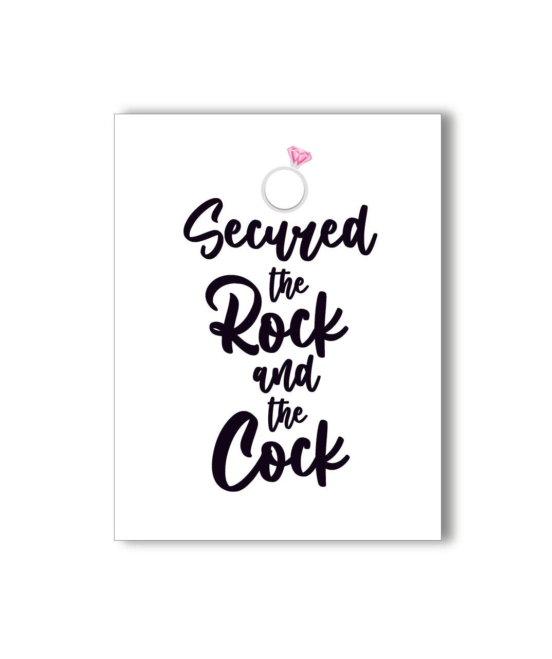 Rock &amp; Cock Card - KushKards