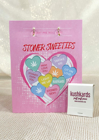 💕 Stoner Sweeties Valentine's Day Cannabis Greeting Card - KushKards