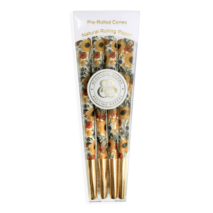 🌻 Sunflower Salutation Beautiful Burns Pre-Rolled Cones - KushKards