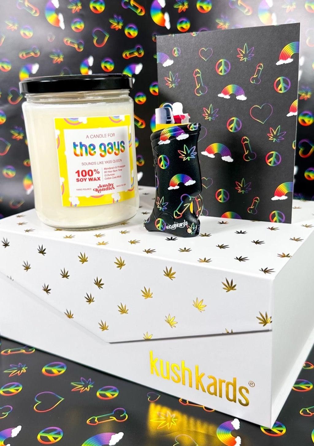 The Gays Rainbow Gift Box Set - KushKards
