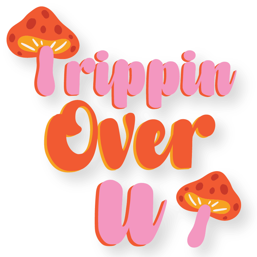 Trippin Over You Sticker - KushKards