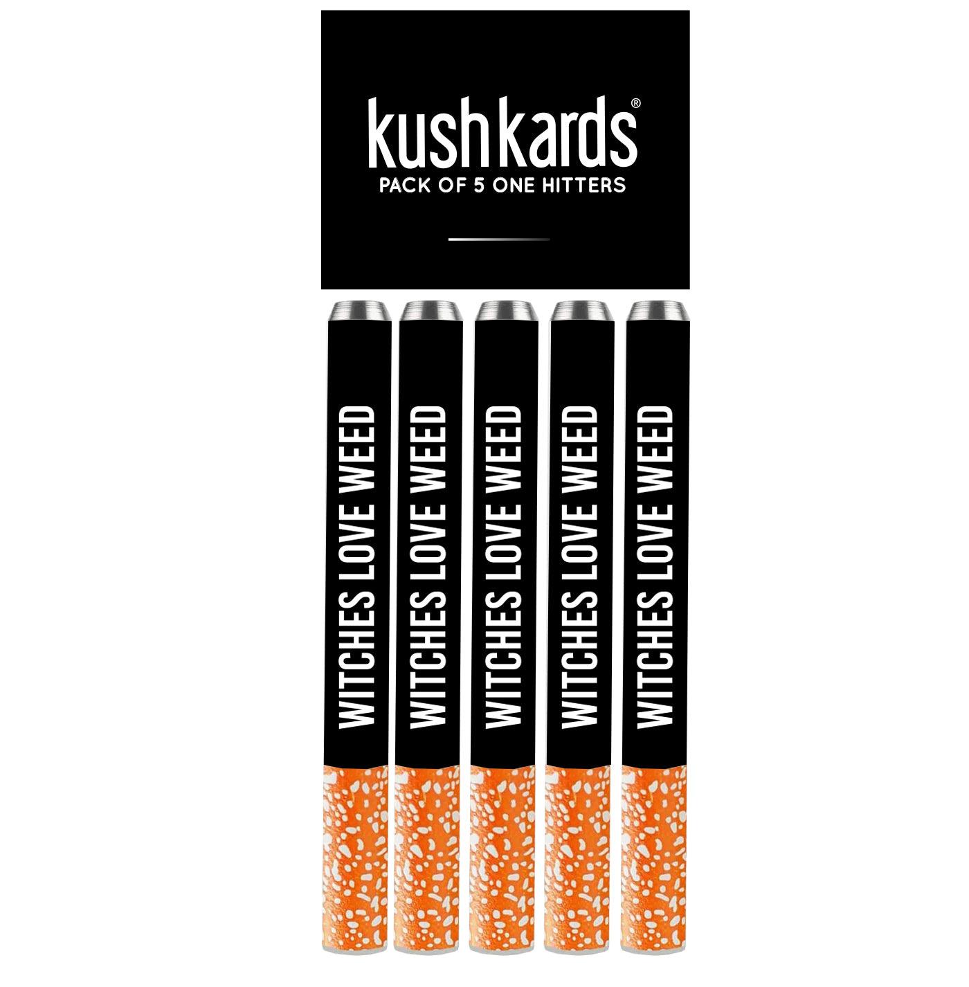 Witches Love Weed One Hitter 5 Pack - KushKards