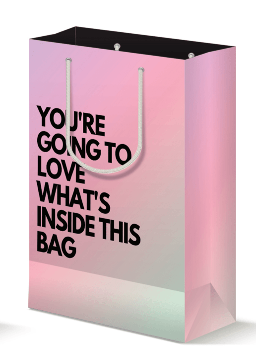 You're Going to Love what's Inside This Large Gift Bag - KushKards